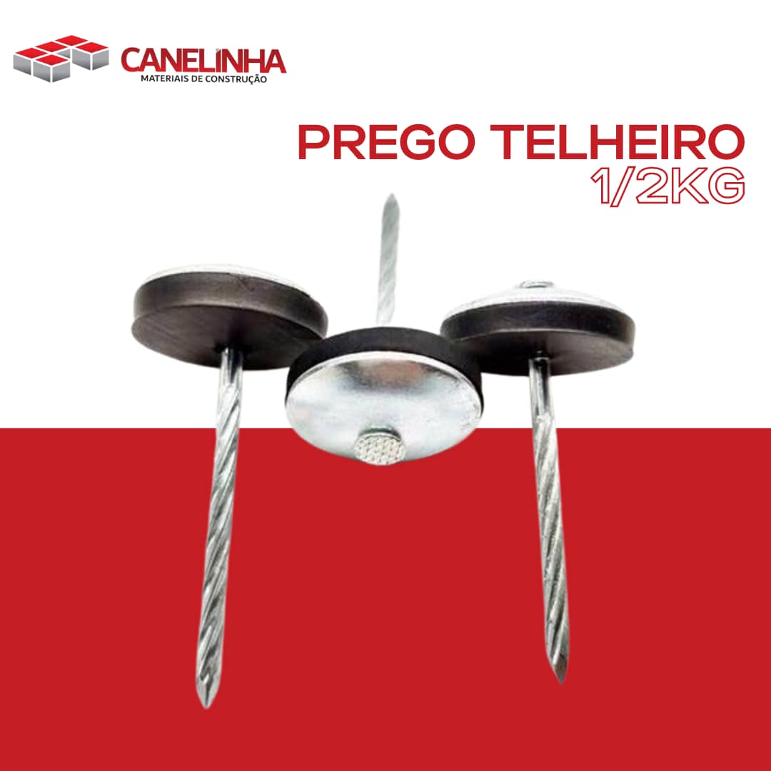 Prego Telheiro 1/2kg