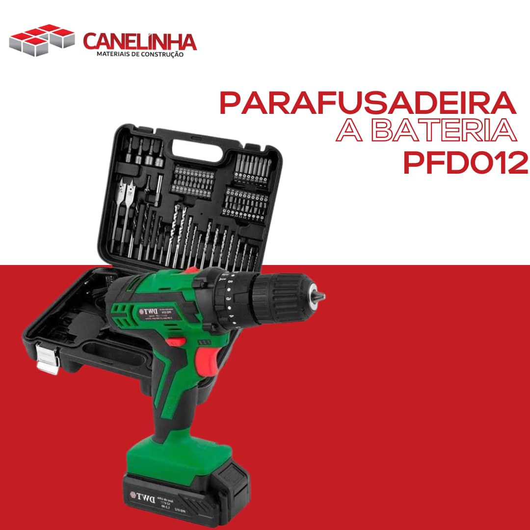 Parafusadeira a Bateria PFD012